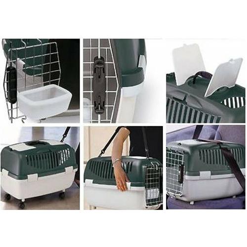 GULLIVER 2 cage de transport pour chats et petits chiens 55x36xh35 –  Cazanimo